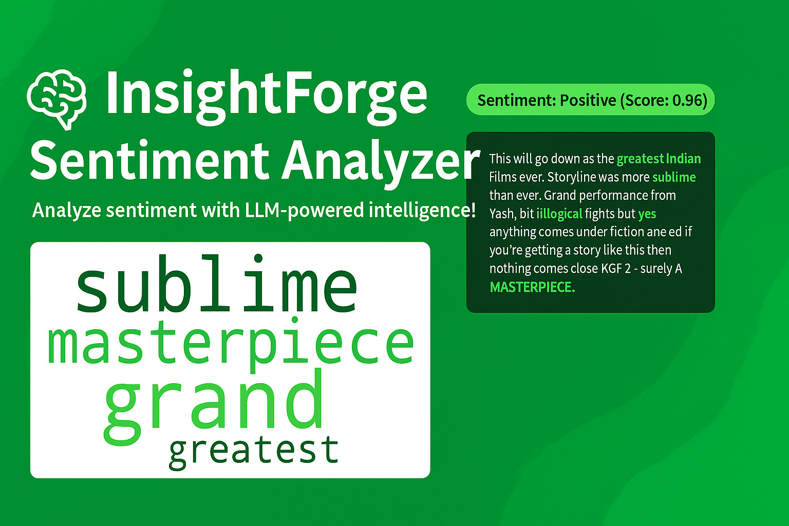 InsightForge Sentiment Analyzer Project